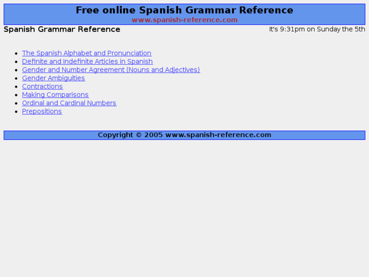 www.spanish-reference.com