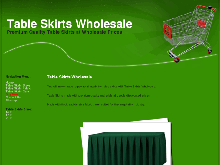 www.tableskirtswholesale.com