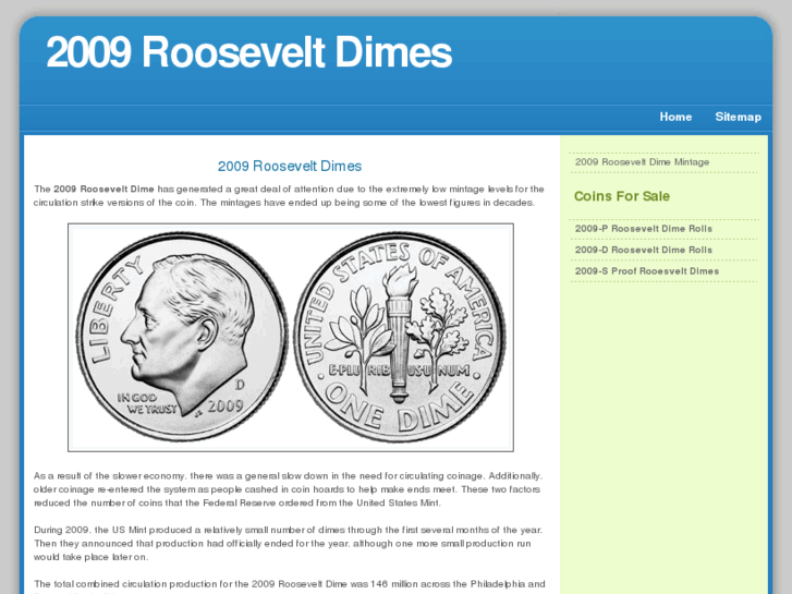 www.2009rooseveltdimes.com