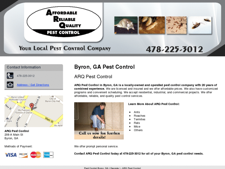 www.arqpestcontrol.com