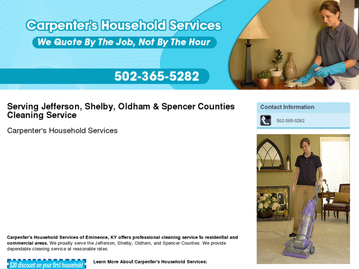 www.carpentershousecleaningservice.com