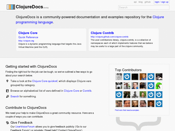 www.clojuredocs.org