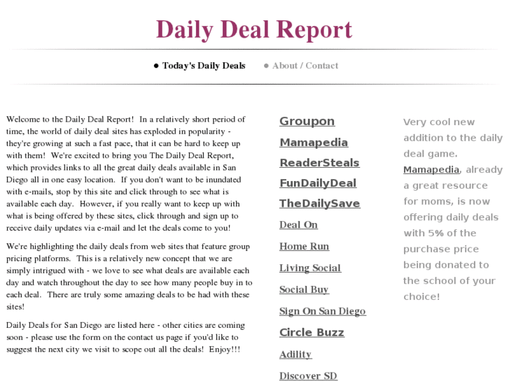 www.dailydealreport.com