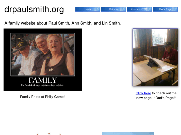 www.drpaulsmith.org