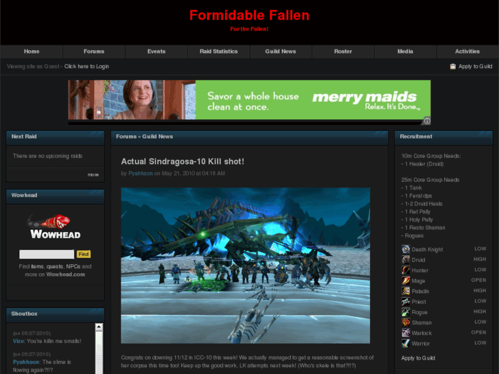 www.formidablefallenguild.com