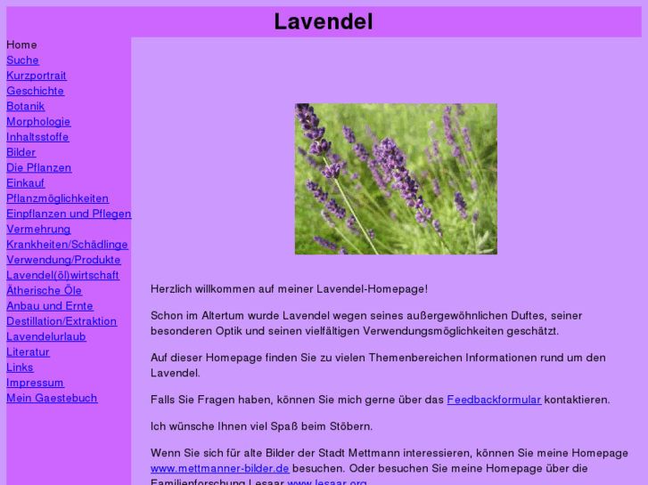 www.lavendelinfo.de