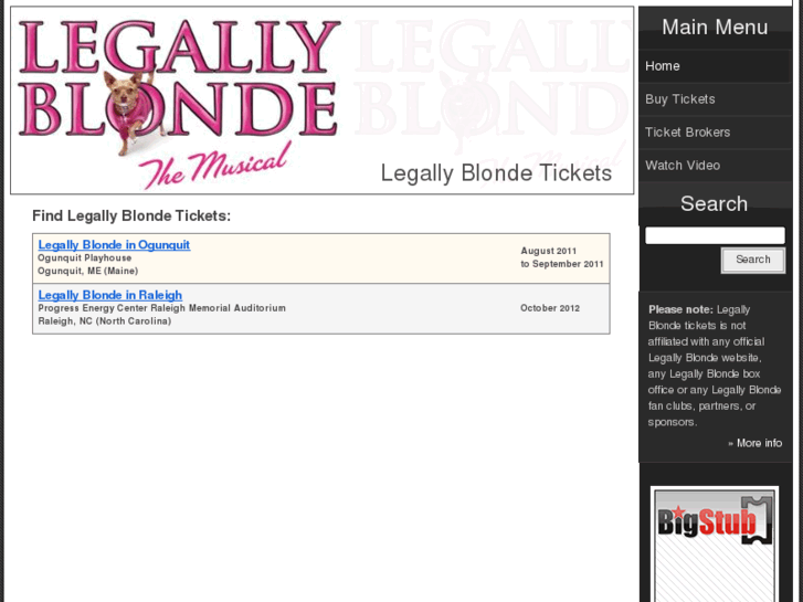 www.legallyblondetickets.org