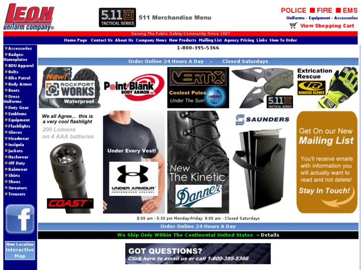 www.leonuniform.com