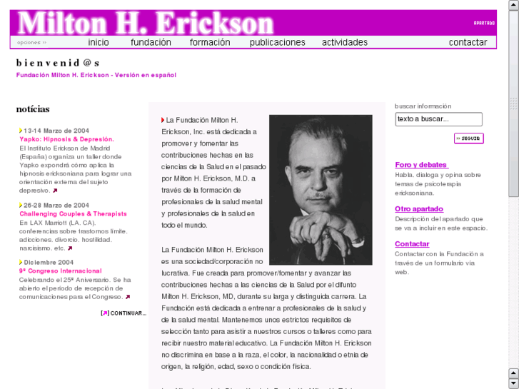 www.milton-erickson.info