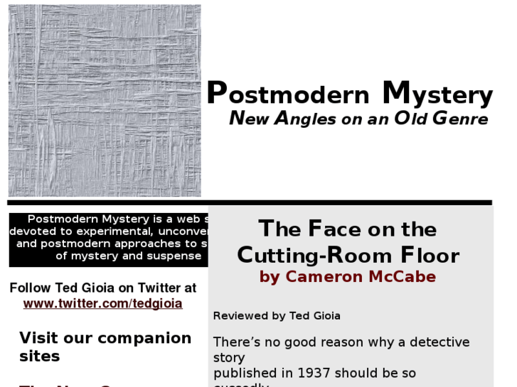 www.postmodernmystery.com