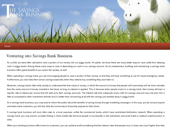 www.savings-bank-business.com