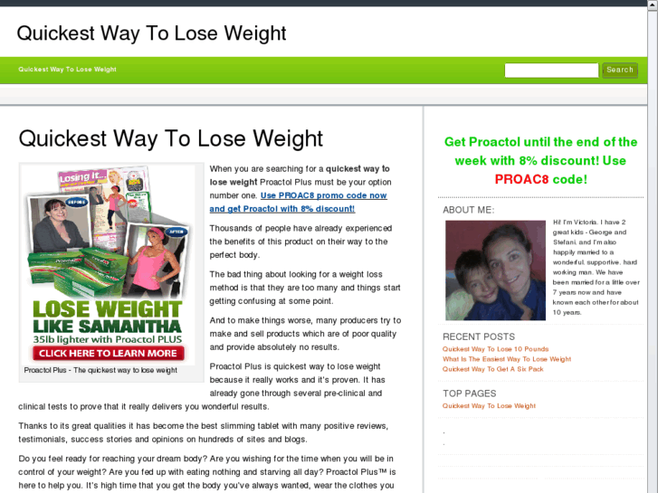 www.thequickestwaytoloseweight.us