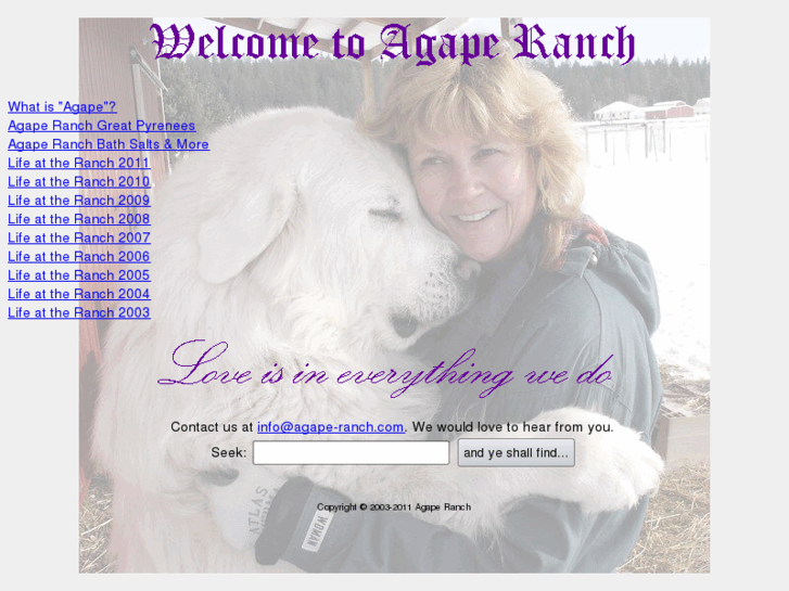 www.agape-ranch.com