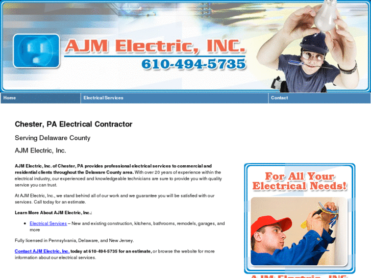 www.ajmelectricinc.com