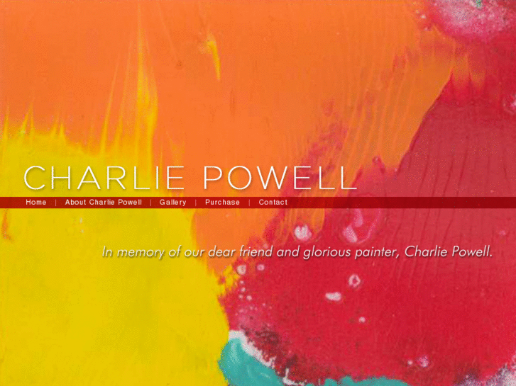 www.charliepowellpaintings.com