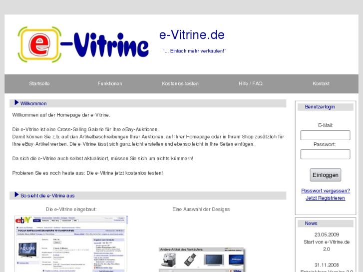 www.e-vitrine.de