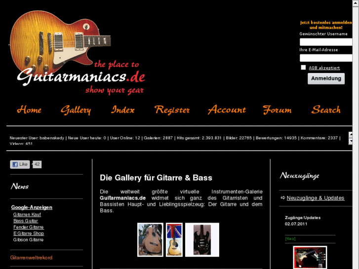 www.guitarmaniacs.de