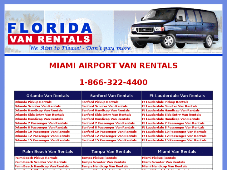 www.miamiairportvanrentals.com