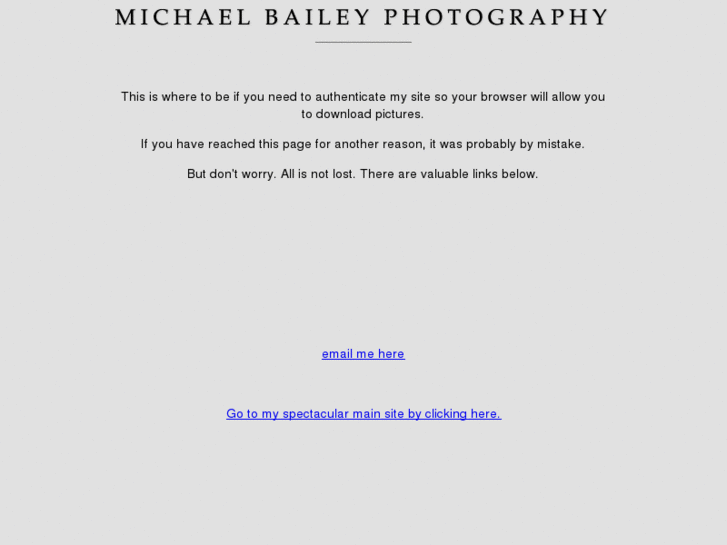 www.michaelbaileyphotography.com