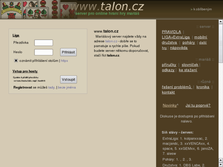 www.talon.cz