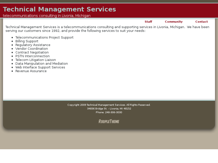 www.technicalmanagementservices.com