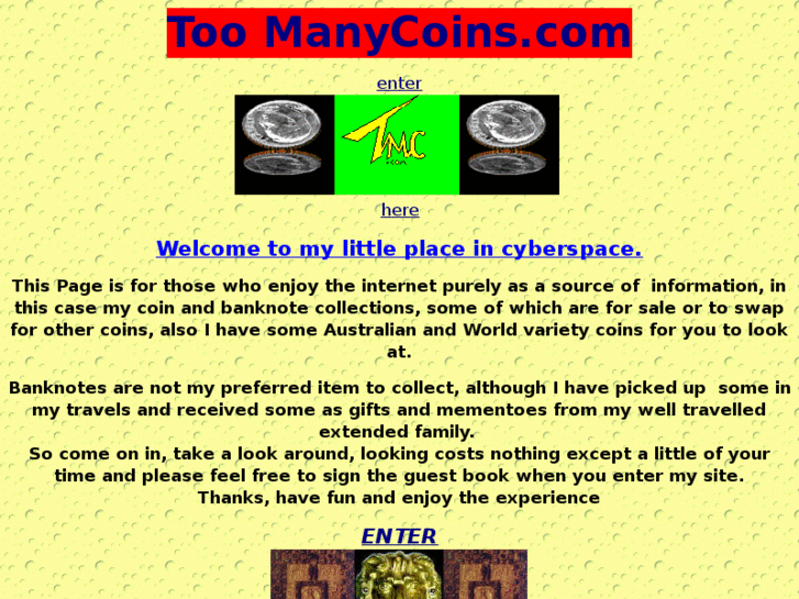 www.toomanycoins.com