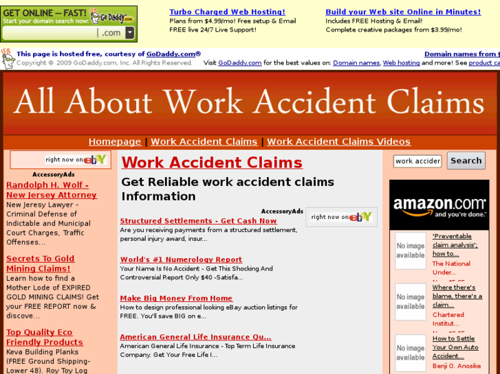 www.workaccidentclaims.info