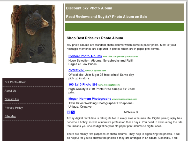 www.5x7photoalbum.com