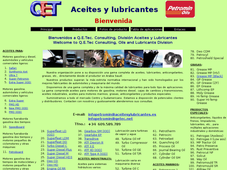 www.aceitesylubricantes.es