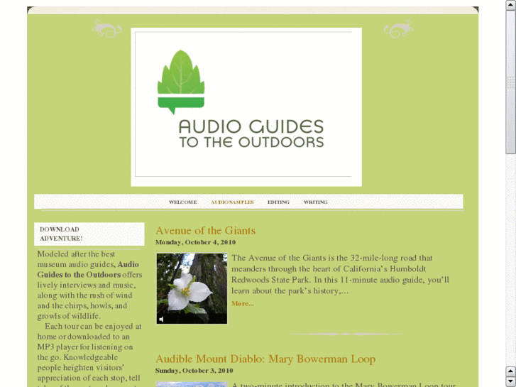 www.audioguidestotheoutdoors.com