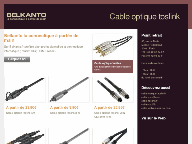 www.cable-optique-audio.fr