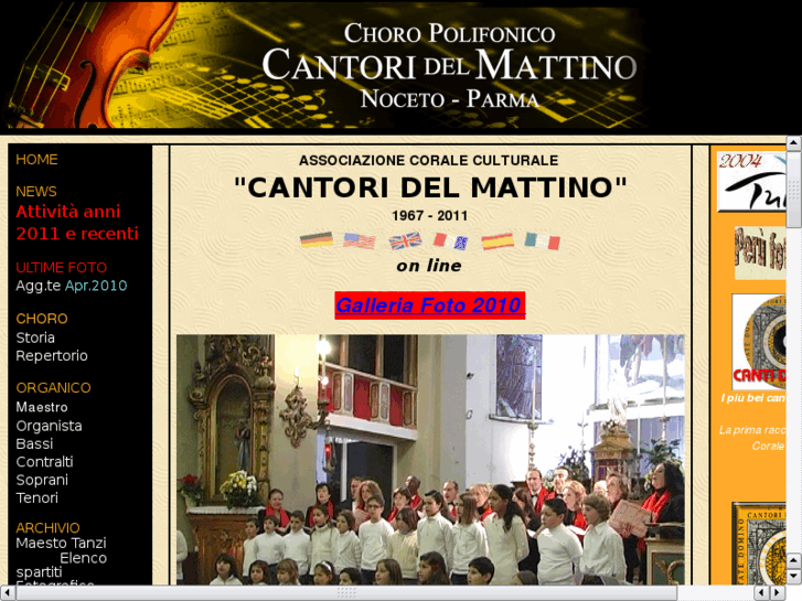 www.cantoridelmattino.it