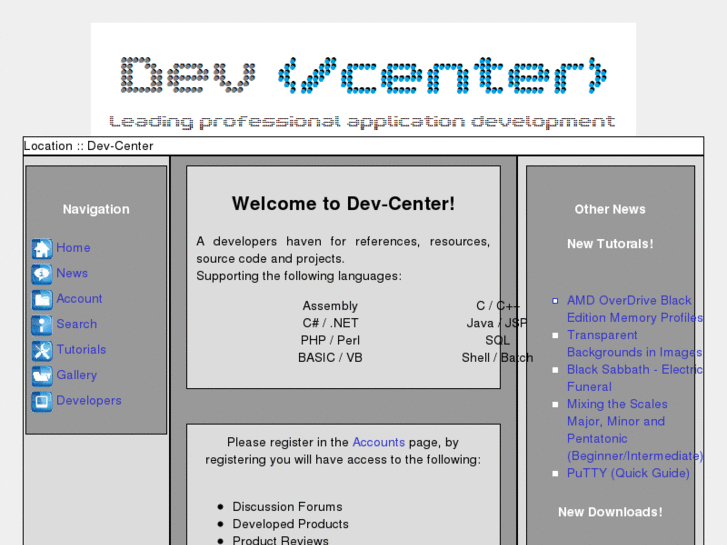 www.dev-center.co.uk