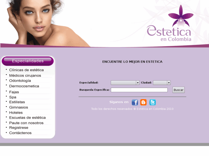 www.esteticaencolombia.com