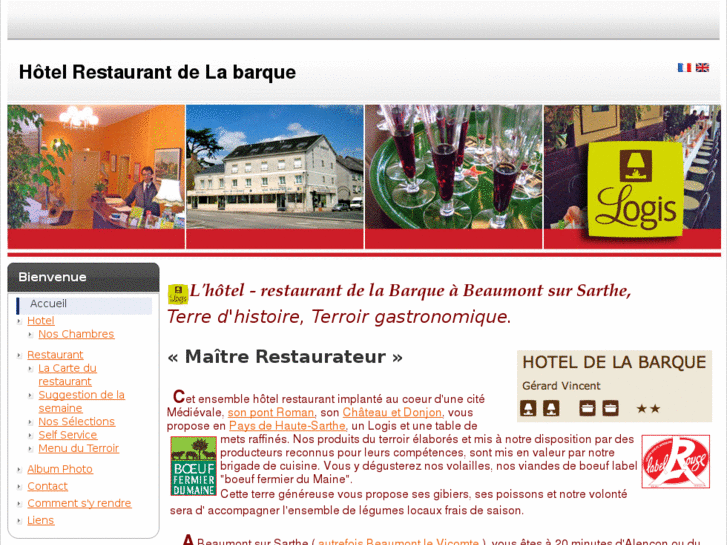 www.hoteldelabarque.com