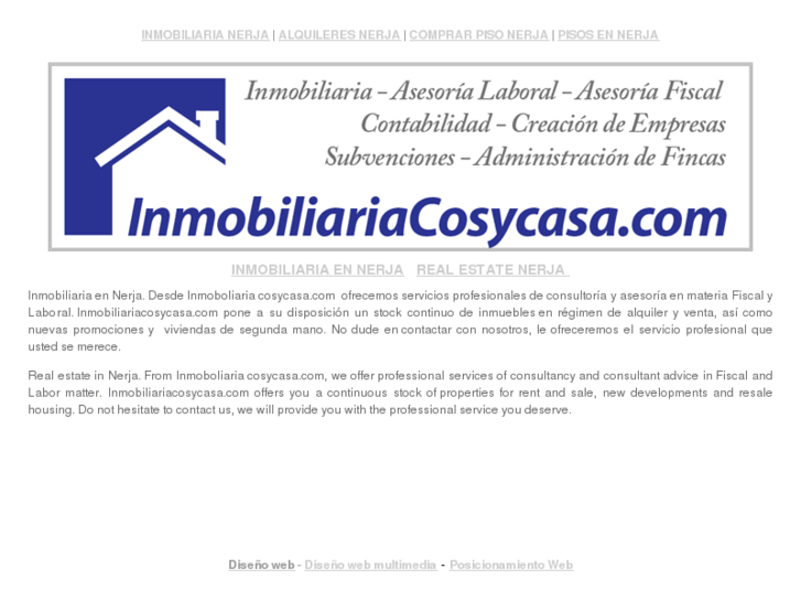 www.inmobiliariacosycasa.com