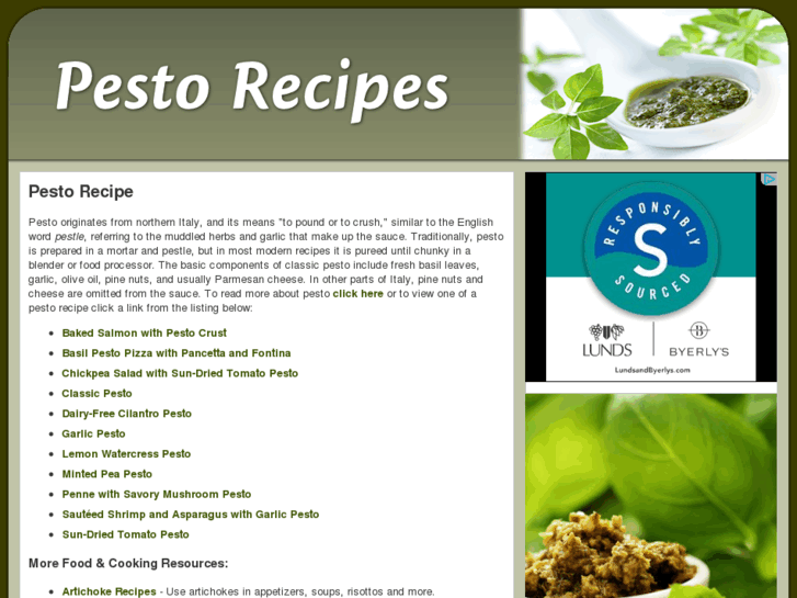 www.pestorecipes.org