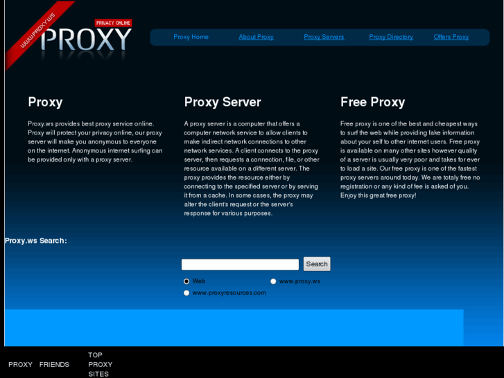 www.proxy.ws