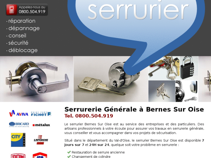 www.serrurierbernes.com