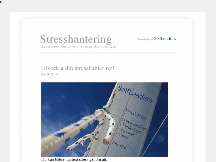 www.stresshantering.org