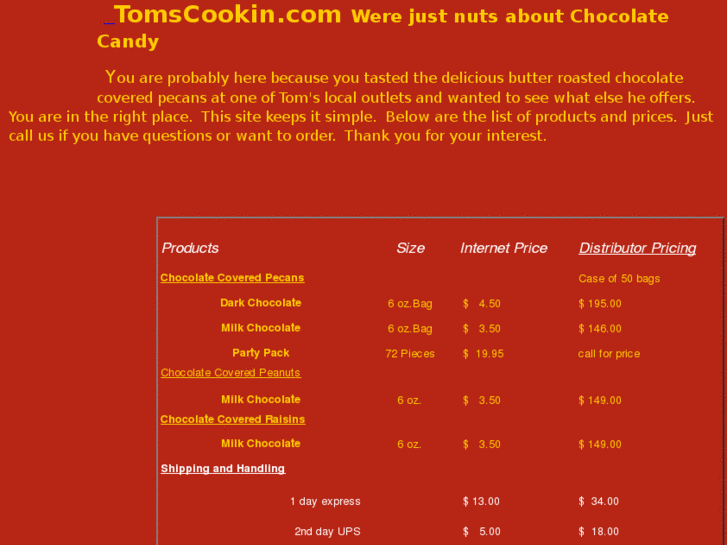 www.tomscookin.com