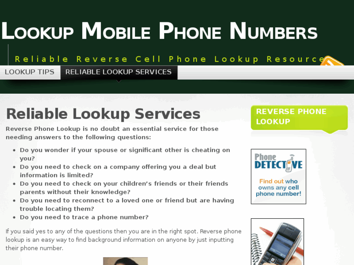 www.lookupmobilephonenumbers.com