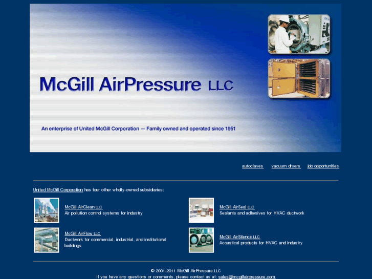 www.mcgillairpressure.com