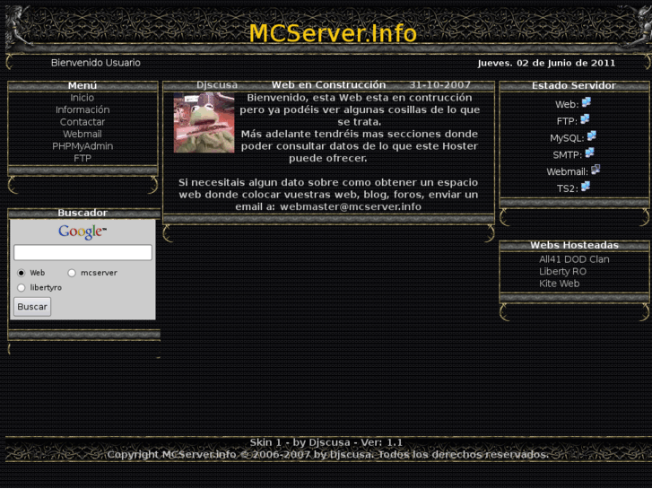 www.mcserver.info