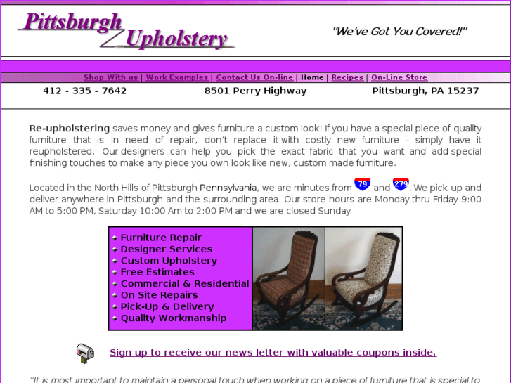 www.pittsburghupholstery.com