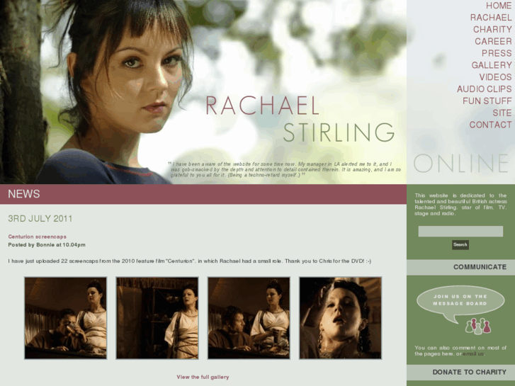 www.rachael-stirling.com