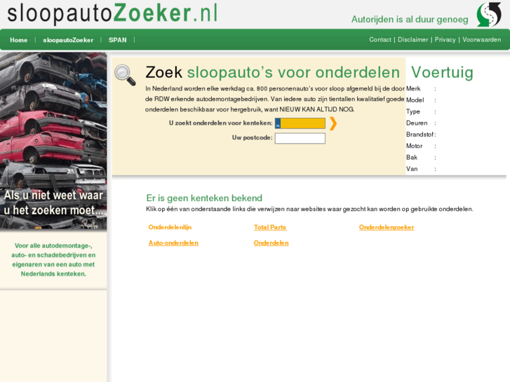 www.sloopautozoeker.nl