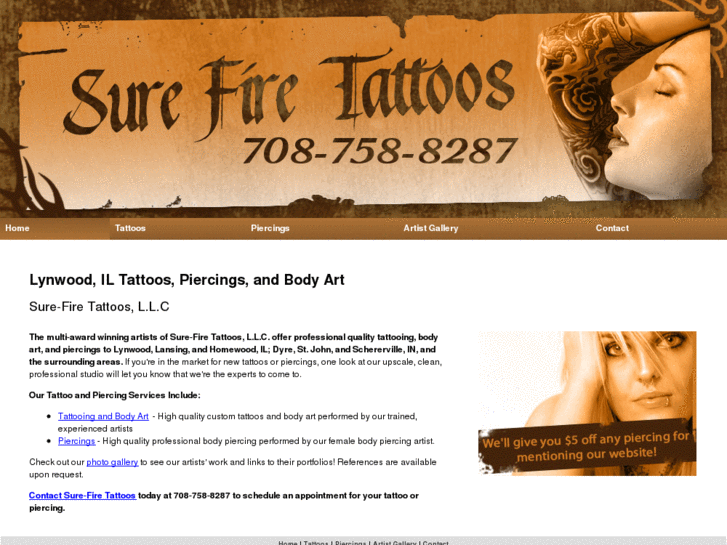 www.surefiretattoostudio.com