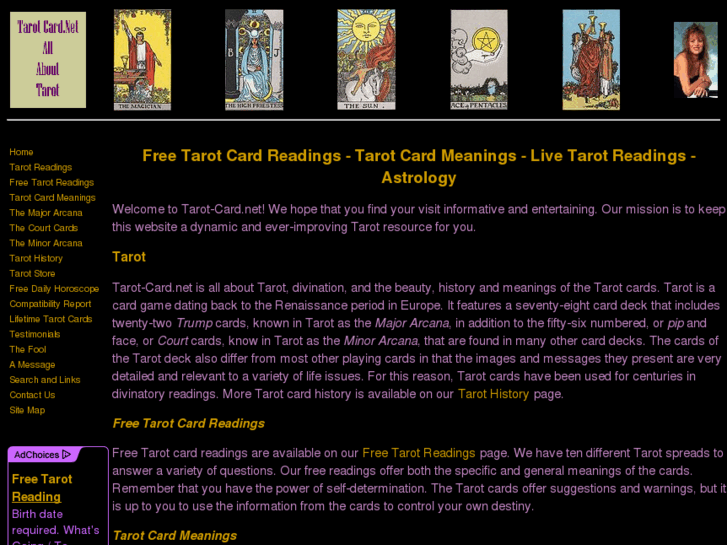 www.tarot-card.net