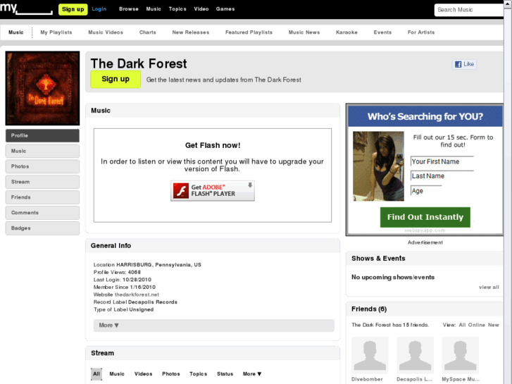 www.thedarkforest.net